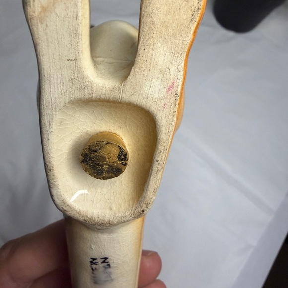 Vintage Ceramic Cat Salt/Pepper Japan just 1 cat - Picture 6 of 7